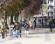 Estudiantes en Campus UdeC