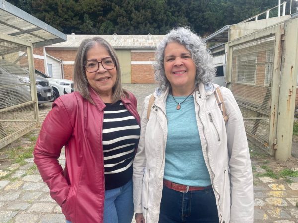 Francia Campos y Marly Delón, integrantes de Orve. 