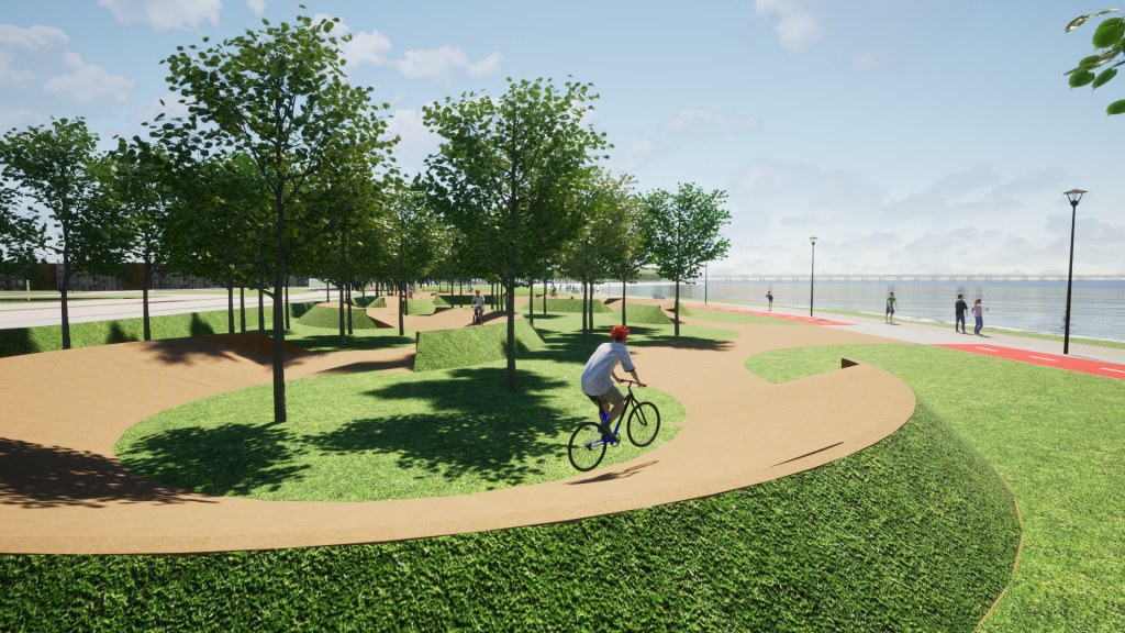 Minvu avanza en nuevo Parque Costanera como pieza clave de la transformación del borde del río Biobío