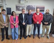 Reunión de autoridades y EFE Sur por el Biotren a Penco-Lirquén