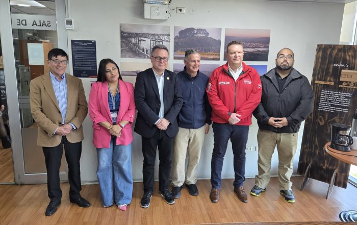 Reunión de autoridades y EFE Sur por el Biotren a Penco-Lirquén